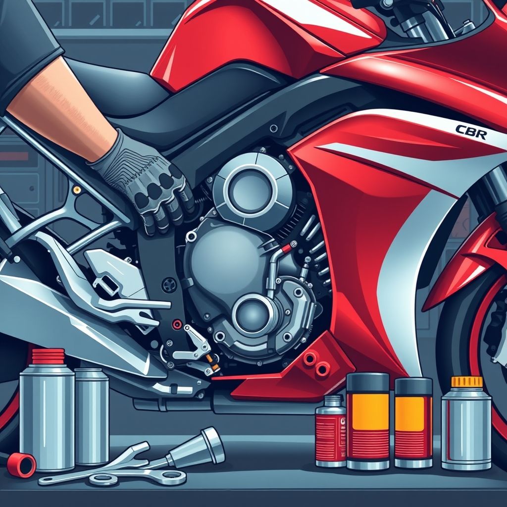 วิธีดูแลเครื่องยนต์ CBR650R 2026 ให้อยู่ยาว
